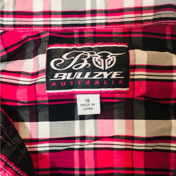 Bullseye Australia button up western top women’s - Picture 3 of 5